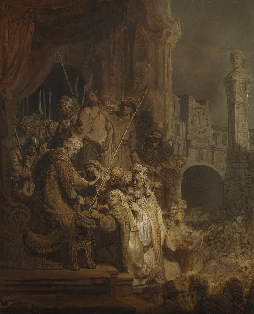 2020 Young Rembrandt Exhibition – Rembrandt, Christ before Pilate, Ecce Homo, 1634 © National Gallery, London