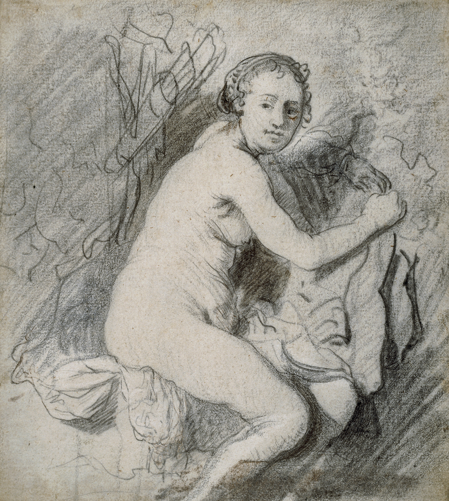 2020 Young Rembrandt Exhibition – Rembrandt, Diana at the bath, c. 1630-1 © British Museum, London