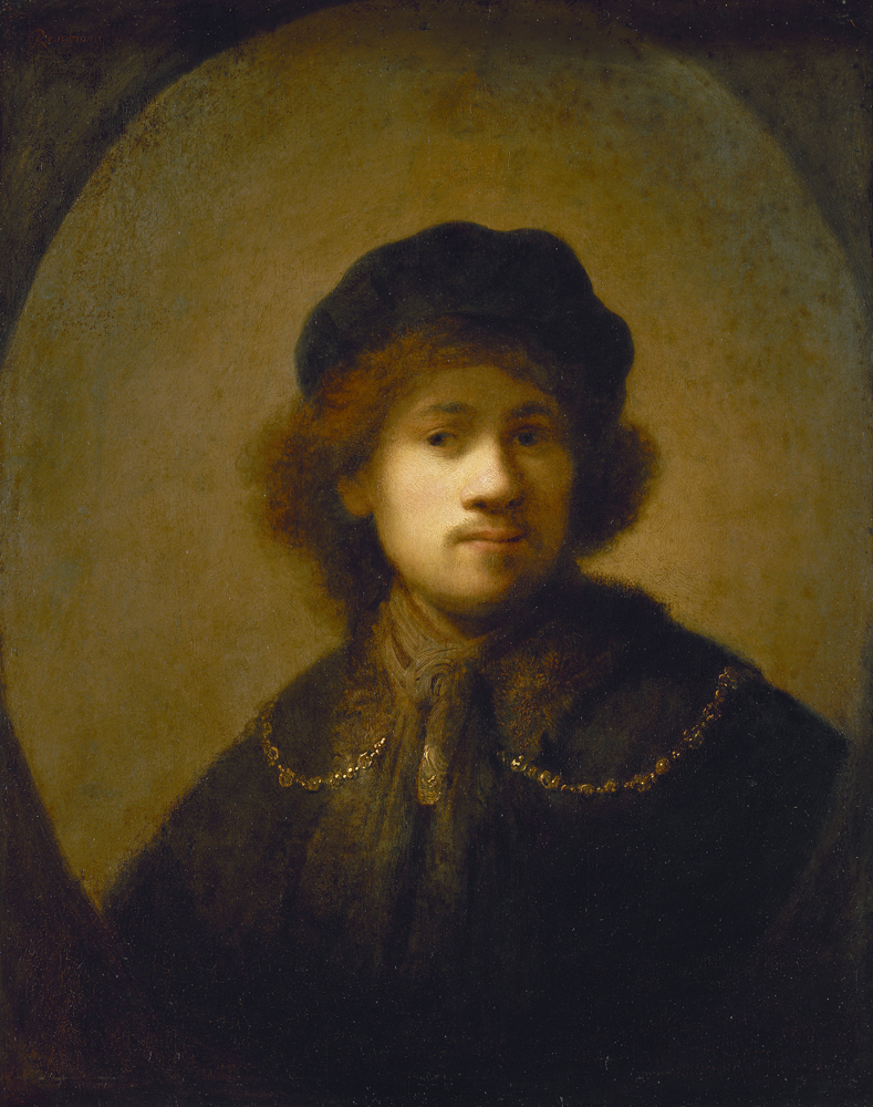 2020 Young Rembrandt Exhibition – Rembrandt, Portrait of the Artist as a Young Man, c. 1629–31 © Walker Art Gallery, National Museums, Liverpool