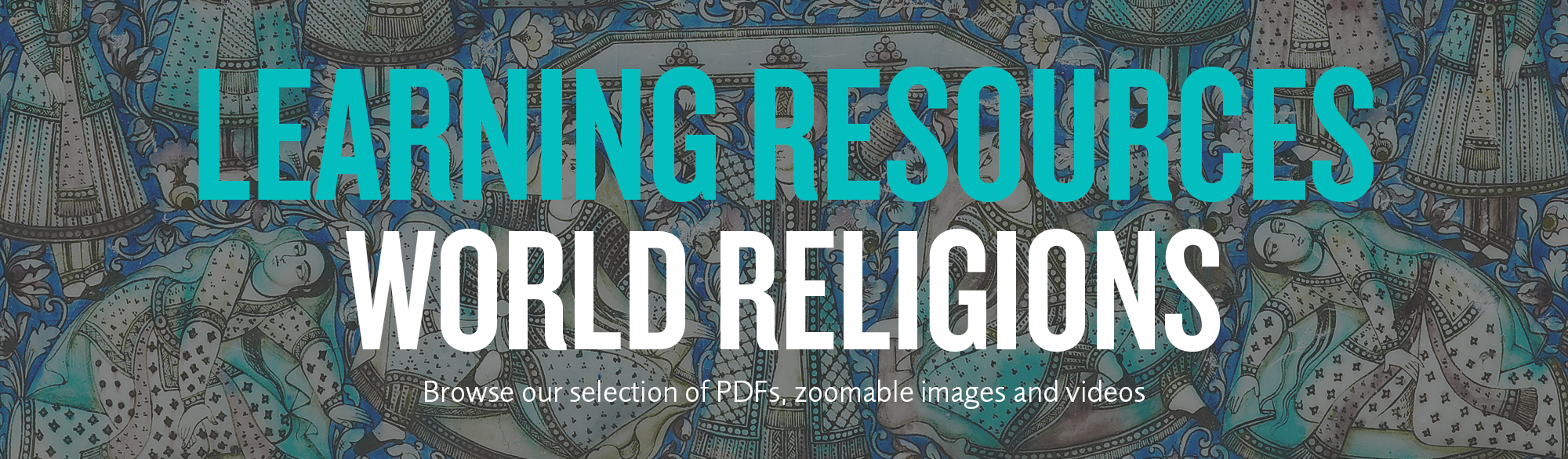 Learning resources World religions