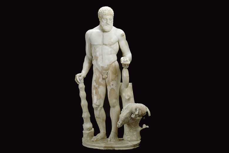 hercules statue ashmolean museum