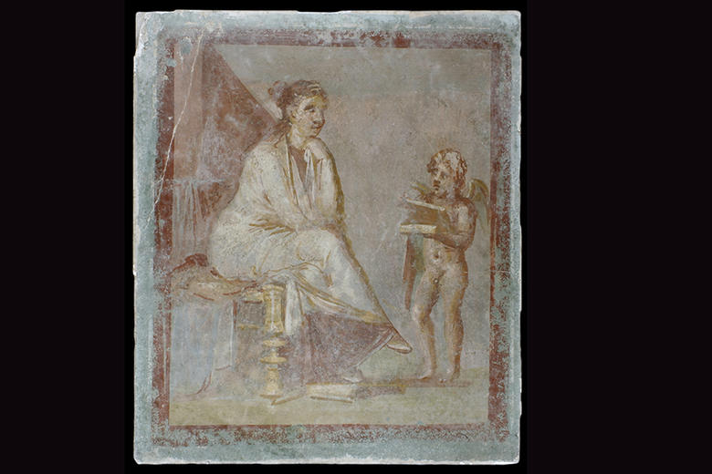 fresco pompeii ashmolean