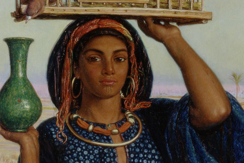 The Afterglow in Egypt by William Holman Hunt Ashmolean Museum