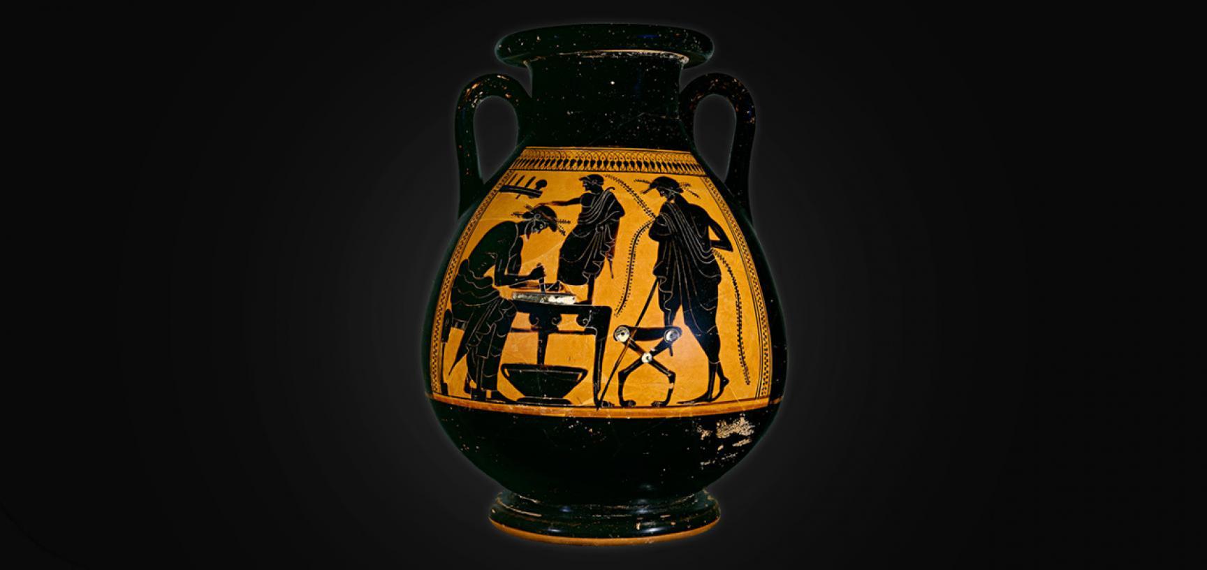SHOEMAKER VASE from the Ashmolean collections