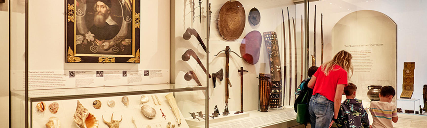 Family in the Ashmolean Story gallery