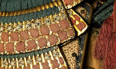 Ceremonal suit of armour for a samurai (detail)