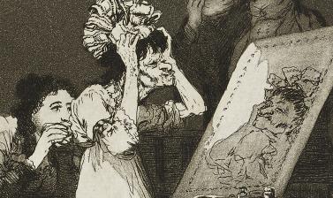 Hasta la muerte by Francisco José de Goya y Lucientes (detail)