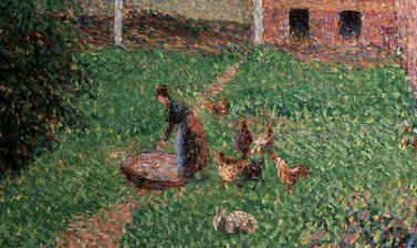 View from my Window by Camille Pissarro (1830–1903) detail