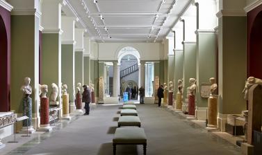 The Greek and Roman Sculpture Gallery at the Ashmolean Museum