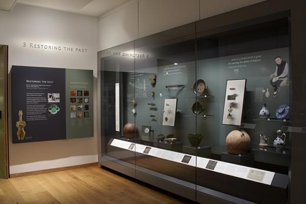 The Conservation Gallery at the Ashmolean Museum