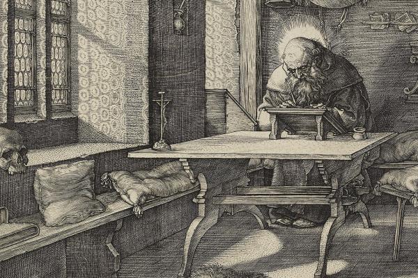 St Jerome in his Study by Albrecht Dürer at the Ashmolean