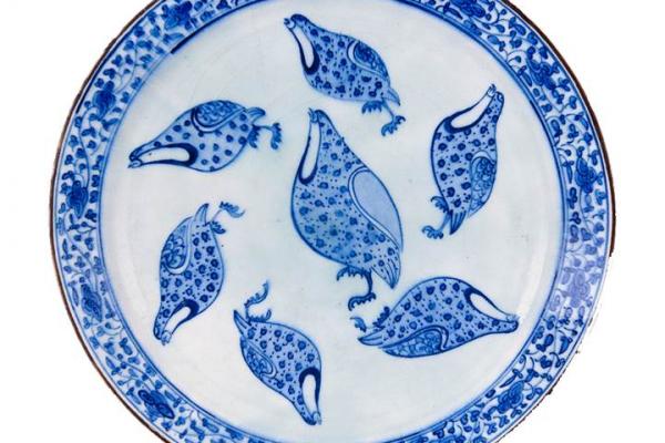 quail plate ashmolean