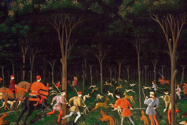 Uccello, Hunt in the Forest 