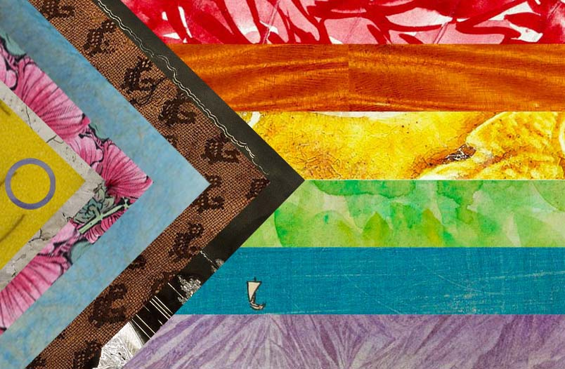 Latest Pride colours flag June 2022 (including intersex people representation)